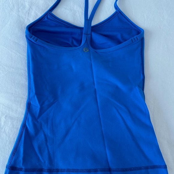Lululemon Blue Racer Back Tank - Picture 2 of 2